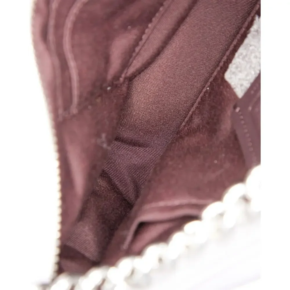 Coach Lilac Leather Crossbody with Chain Strap